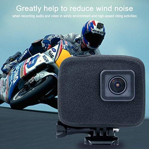  SOONSUN Windslayer Cover for GoPro Hero 5 6 7 Black White Silver Camera Housing Frame Case Video Noise Reduction Accessory