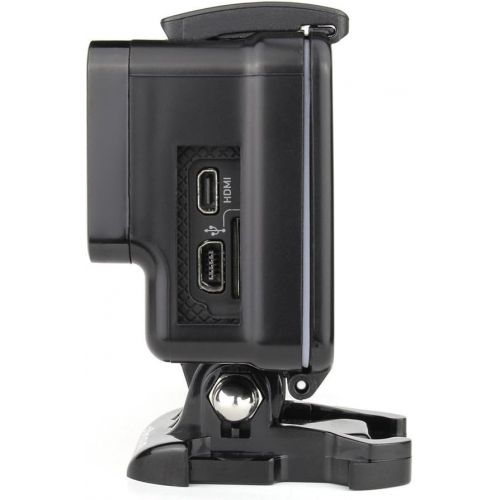 [아마존베스트]SOONSUN Side Open Blackout Housing Case for GoPro Hero4 Hero3+ Hero3 with Skeleton Backdoor and Lens
