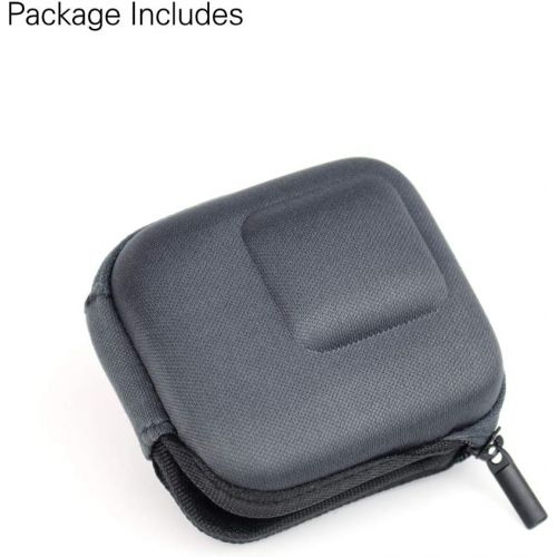  SOONSUN Mini Hard Carrying Case for GoPro Hero 5 6 7 Black, Portable Semi-Rigid Shell Travel Storage Case Bag for GoPro Hero 5 6 7 Black Cameras