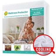 [아마존 핫딜] SOPAT Queen Mattress Protector 100% Waterproof Mattress Pad Cover,3D Air Fabric,Breathable Smooth Soft Cover