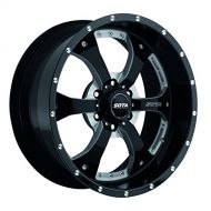 SOTA Offroad 561DM Novakane Death Metal Gloss Black w/Full CNC Milling Wheel with Painted Finish (20 x 9. inches /6 x 5 inches, 0 mm Offset)