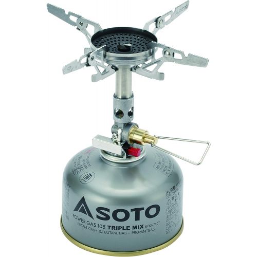  SOTO WindMaster Stove w/Micro Regulator w/4Flex