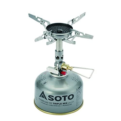  SOTO WindMaster Stove w/Micro Regulator w/4Flex