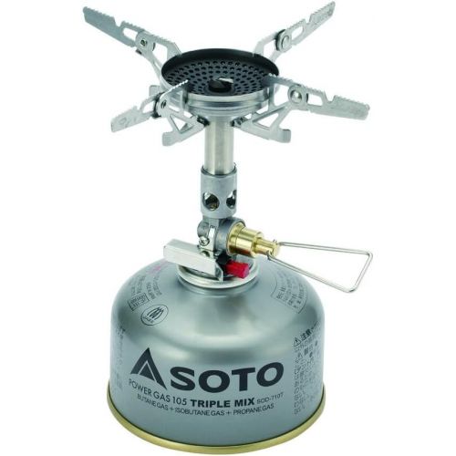  SOTO WindMaster Stove w/Micro Regulator w/4Flex