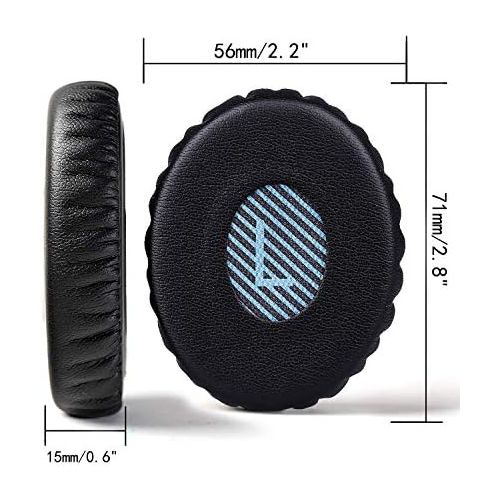  [아마존베스트]SOULWIT Professional Bose OE Replacement Ear Pads Compatible with Bose On-Ear 2 (OE2 & OE2i)/ SoundTrue On-Ear (OE)/ SoundLink On-Ear (OE) Headphones (Black)