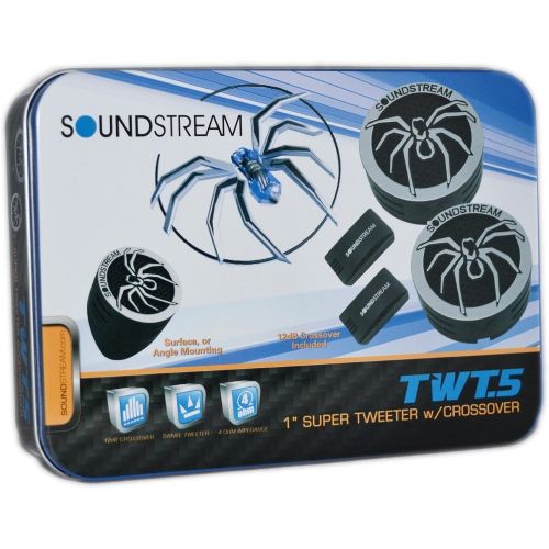  [아마존베스트]Soundstream Twt.5 1 110w Pie Dome Tweeters 4 Ohm, Model: TWT.5, Electronics & Accessories Store