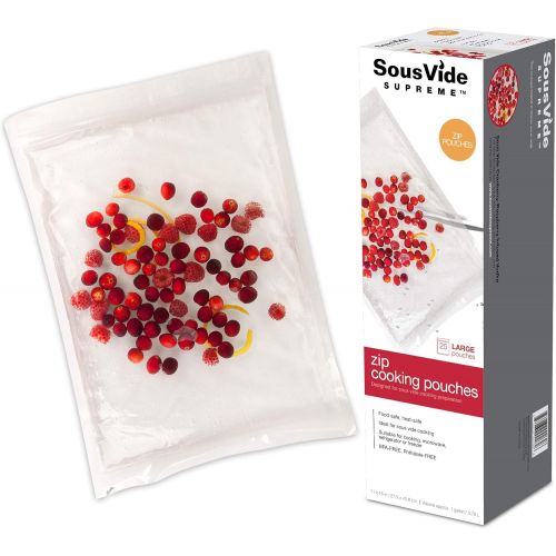  SousVide Supreme Zip Cooking Pouches, Large, SVV-00305