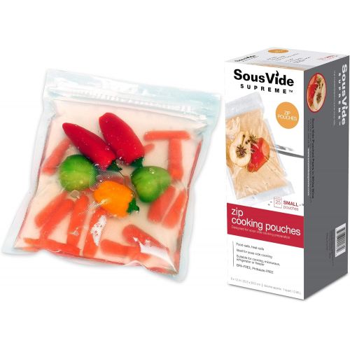  SousVide Supreme Zip Cooking Pouches, Small, SVV-00304