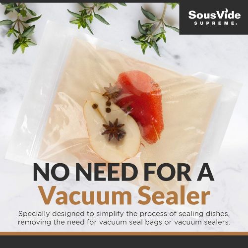  SousVide Supreme Zip Cooking Pouches, Small, SVV-00304