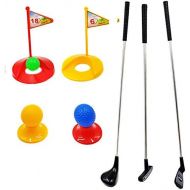 [아마존베스트]Plastic Clubs Golf Pro Set Toy Sports Indoor Game Junior Training 12 PCS