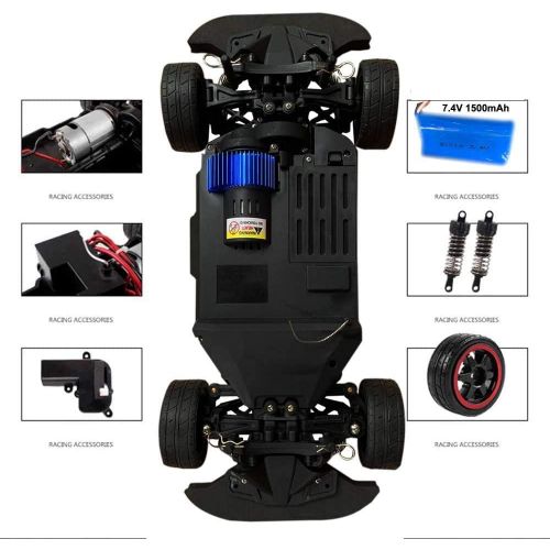  SOWOFA Oversized 18.1 inch RC Remote Control car Drift Four Drive Charging Racing Professional Adult Sports car boy high Speed Wireless Toy car