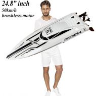 SOWOFA Feilun FT011 011 Remote Control Boat Biggest Racing High Speed 55KMH Brushless Motor Excellent Functions for Hobbies Player Adult
