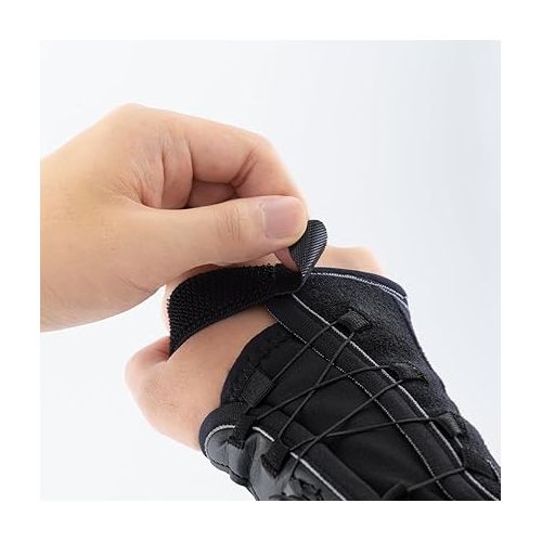  SOZO Boa Micro Adjustable Wrist Brace, Support with Splint for Carpal Tunnel, Tendonitis, Arthritis, Wrist Injury and Pain (Right, Medium)