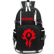 SP World of Warcraft Schoolbag Backpack Students Boys Bookbag Handbags Travelbag Daypack for Teens Boys Girls Back to School Travel Outdoor