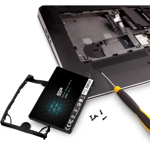  [아마존베스트]SP Silicon Power Silicon Power 512GB SSD 3D NAND A55 SLC Cache Performance Boost SATA III 2.5 7mm (0.28) Internal Solid State Drive (SP512GBSS3A55S25)