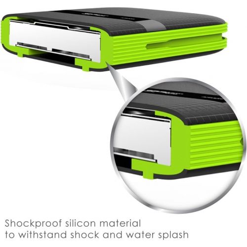  SP Silicon Power Silicon Power 1TB Black Rugged Portable External Hard Drive Armor A60, Shockproof USB 3.0 for PC, Mac, Xbox and PS4 - New Version