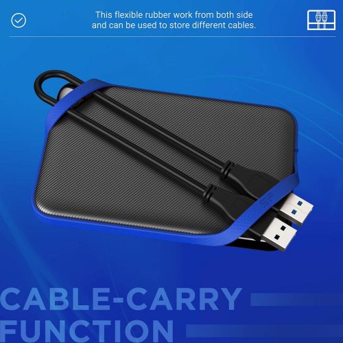  SP Silicon Power Silicon Power 2TB Rugged Game Drive Portable External Hard Drive A62, Compatible with PS4 Xbox One PC and Mac