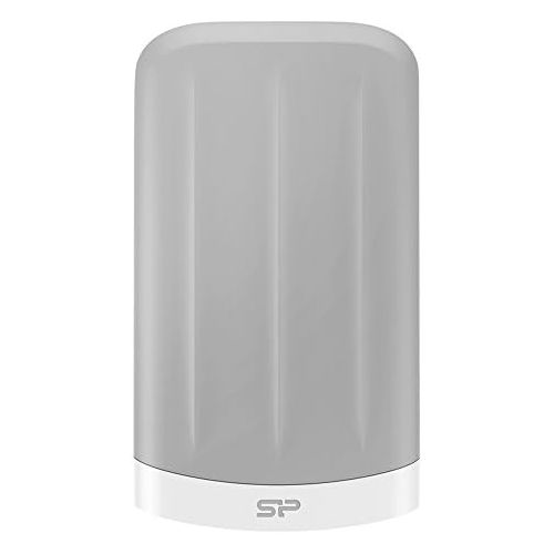  SP Silicon Power Silicon Power 2TB Armor A65M for Mac Military-Grade Shockproof USB 3.0 2.5-inch External Hard Drive- HFS+ and Time Machine Supported, Gray