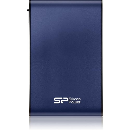  SP Silicon Power Silicon Power 1TB Rugged Portable External Hard Drive Armor A80, Waterproof USB 3.0 for PC, Mac, Xbox and PS4, Blue