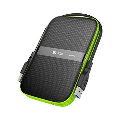  SP Silicon Power Silicon Power 2 TB External Portable Hard Drive Rugged Armor A60 Shockproof Water-Resistant 2.5-Inch USB 3.0, Military Grade MIL-STD-810G & IPX4, for PC/Mac/Xbox One/Xbox 360/PS4/P