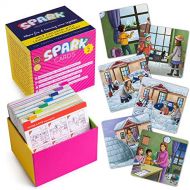 SPARK INNOVATIONS Spark Cards Sequence Cards for Storytelling and Picture Interpretation Speech Therapy Game, Special Education Materials, Sentence Building, Problem Solving, Improve Language Skills