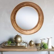 SPAZIO 7110-1 Coppa Wall Mirror, One Size, Antique Copper