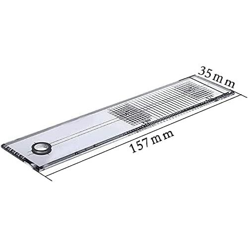  SPECIALTY-AV Turntable Phono Cartridge Stylus Alignment Protractor Tool Mirror