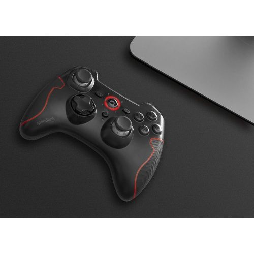  [아마존베스트]Speedlink TORID Gamepad Wireless PC and PS3 Gamepad with USB Charging Cable for PC and Console Black