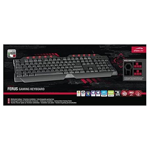  [아마존베스트]Speedlink 670000Ferus Keyboard