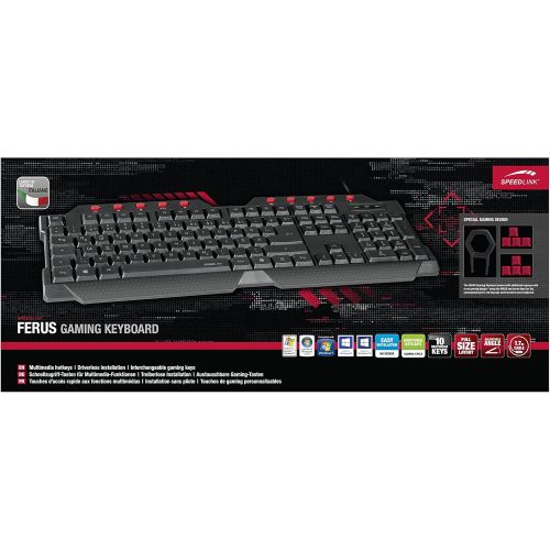  [아마존베스트]Speedlink 670000Ferus Keyboard