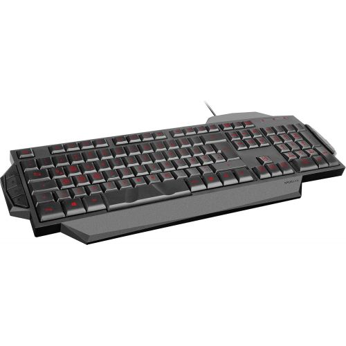  [아마존베스트]Speedlink RAPAX Gaming; USB; Black; PC/server CurvedKeyboard (USB)