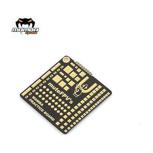  Diatone Mamba 4pcs FPV Soldering Practice Board for FPV Drone Beginners, Tools for Flight controller ESC Soldering Practice