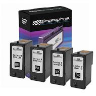 Speedy Inks Remanufactured Ink Cartridge Replacement for Dell MK992/ MW175 Series 9 High Yield (Black, 4 Pack)