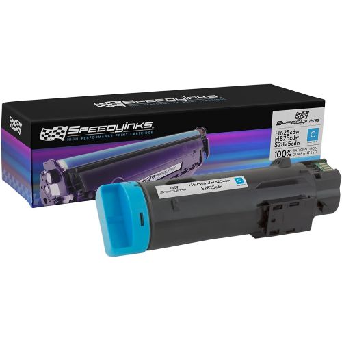  SPEEDYINKS Speedy Inks Compatible Toner Cartridge Replacement for Dell H625/H825 (Cyan)