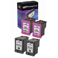 Speedy Inks Remanufactured Ink Cartridge Replacement for HP 901XL High-Yield (2 Black and 2 Color, 4-Pack)
