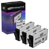 Speedy Inks Compatible Ink Cartridge Replacement for HP 564XL CN684WN High Yield (Black, 3-Pack)