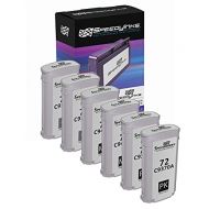 Speedy Inks Remanufactured Ink Cartridge Replacement for HP 72 High Yield (2 Photo Black, 2 Matte Black, 2 Gray, 6-Pack)