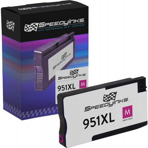  Speedy Inks Remanufactured Ink Cartridge Replacement for HP 951XL CN047AN High Yield (Magenta)