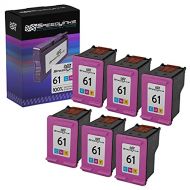 Speedy Inks Remanufactured Ink Cartridge Replacement for HP 61 (Color, 6-Pack)