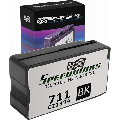  Speedy Inks Remanufactured Ink Cartridge Replacement for HP 711 High-Yield (Black)