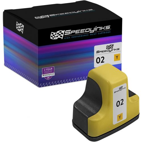  SPEEDYINKS Speedy Inks Remanufactured Ink Cartridge Replacement for HP 02 C8773WN (Yellow)