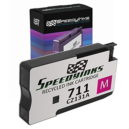  Speedy Inks Remanufactured Ink Cartridge Replacement for HP 711 (Magenta)