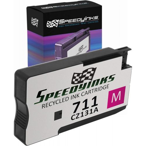  Speedy Inks Remanufactured Ink Cartridge Replacement for HP 711 (Magenta)