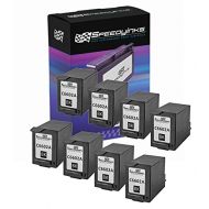 Speedy Inks Remanufactured Ink Cartridge Replacement for HP C6602A (Black, 8-Pack)