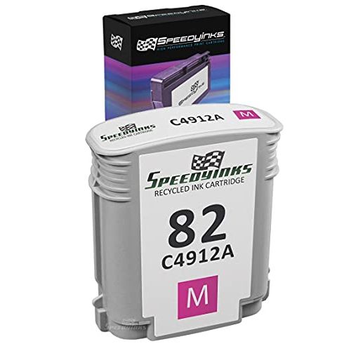 SPEEDYINKS Speedy Inks Remanufactured Ink Cartridge Replacement for HP 82 C4912A (Magenta)