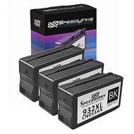 Speedy Inks Remanufactured Ink Cartridge Replacement for HP 932XL CN053AN High Yield (Black, 3-Pack)