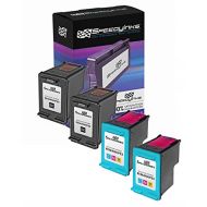 Speedy Inks Remanufactured Ink Cartridge Replacement for HP 92 and 93 (2 Black, 2 Color, 4-Pack)