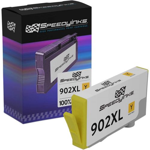  Speedy Inks Compatible Ink Cartridge Replacement for HP 902XL High-Yield (Yellow)