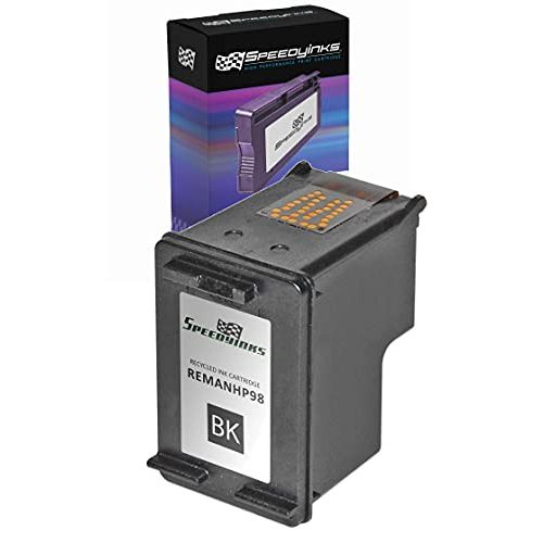  Speedy Inks Remanufactured Ink Cartridge Replacement for HP 98 (Vivera Black)