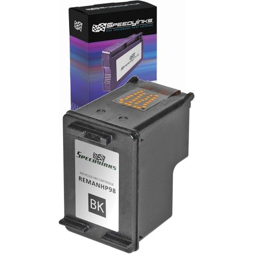  Speedy Inks Remanufactured Ink Cartridge Replacement for HP 98 (Vivera Black)
